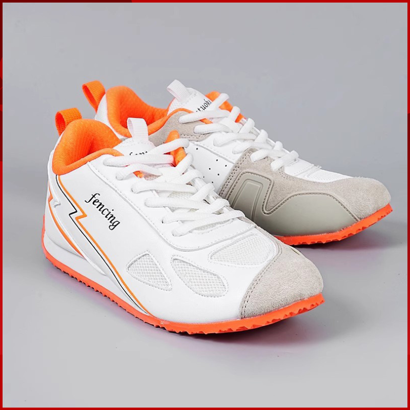 Badminton Equipment - 2025 ใหม่เด็กฟันดาบรองเท้าผู้หญิงหนังนิ่ม PU หนัง Fencer รองเท้าผ้าใบ